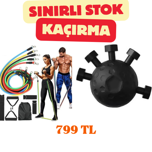 Üst Vucut + Kavrama Egzersiz Aleti